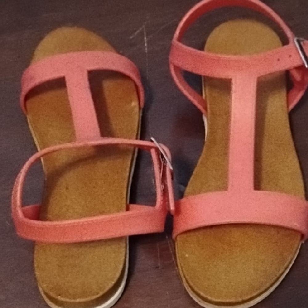 Coral Sandals